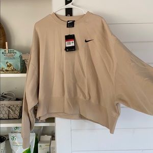Nike crop sweatshirt pullover